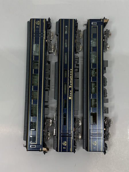 GREENMAX 50623 近鉄16200系 青の交響曲 3両編成セット (動力付き) 開封品 動作OK グリーンマックス 近畿日本鉄道 Blue Symphony 鉄道模型 N-GAUGE