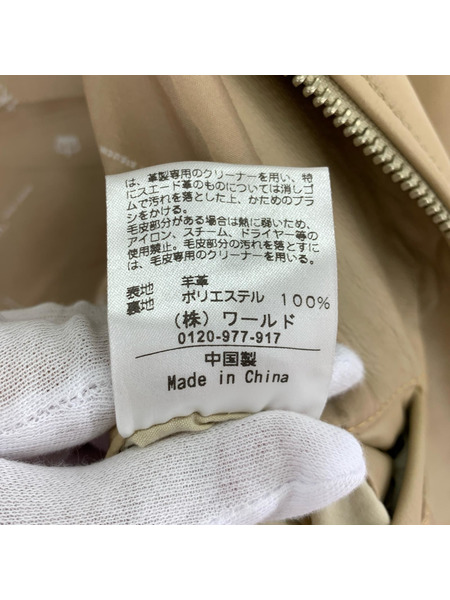TAKEO KIKUCHI レザージャケット シングルライダースジャケット