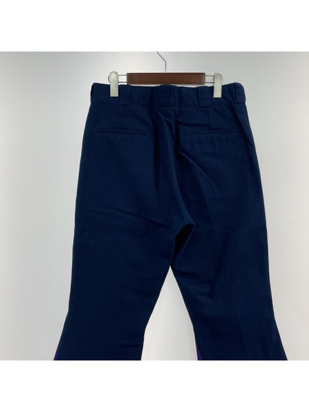 RAF SIMONS パンツ 21SS FLARE PANTS ネイビー