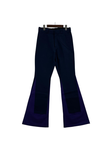 RAF SIMONS パンツ 21SS FLARE PANTS ネイビー
