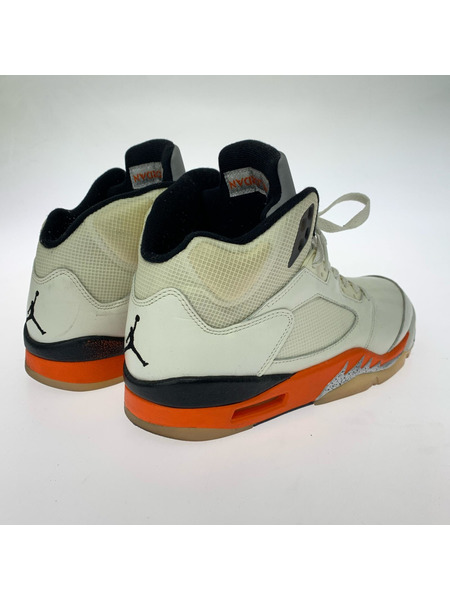 NIKE スニーカー AIR JORDAN 5 RETRO ORANGE BLAZE 27.5cm