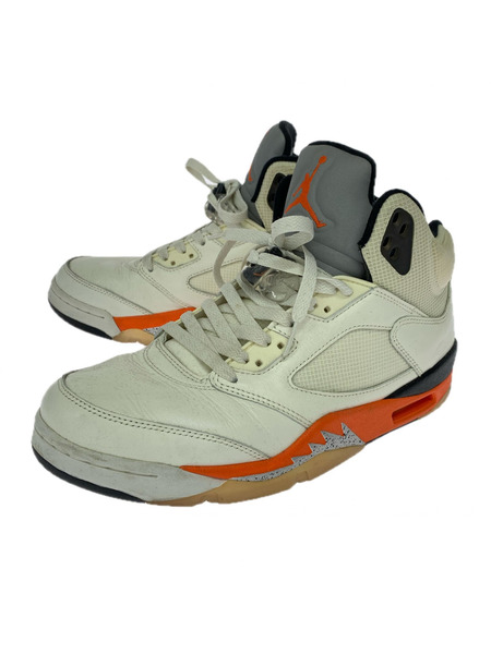 NIKE スニーカー AIR JORDAN 5 RETRO ORANGE BLAZE 27.5cm