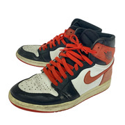 NIKE スニーカー AIR JORDAN 1 RETRO HIGH OG RED 26cm