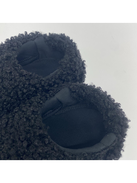 シューズ MOON BOOT エコファースリッポン BLK