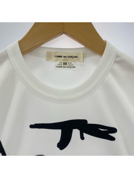 COMME des GARCONS 長袖Tシャツ・カットソー Alsa Yofe 白(XS)
