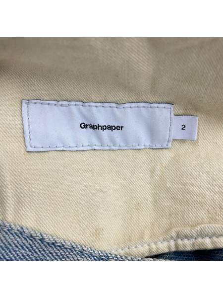 Graphpaper Selvage Denim Two Tuck Tapered Denim Pant 2 裾ダ