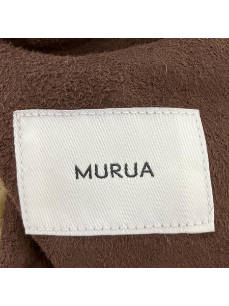 MURUA ジャケット ボアスリーブフェイクムートンジャケット[値下]