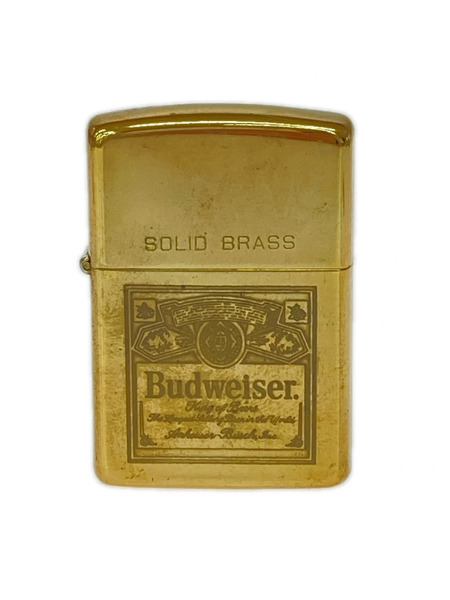 ZIPPO Budweiser SOLID BRASS