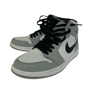NIKE スニーカー AIR JORDAN 1 MID SMOKE GREY  26.0cm