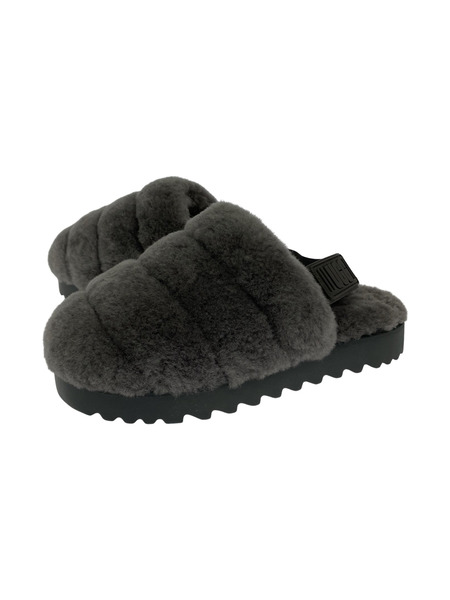 UGG ソノ他 Super Fluff Slipper サンダル 黒 23cm