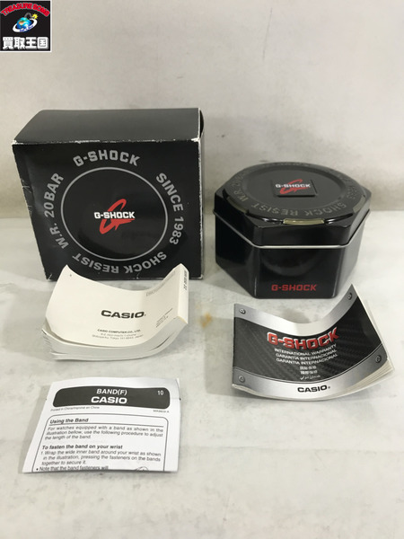 CASIO G-SHOCK 金色/ラインス-トンブレス　ｶｽﾀﾑ品