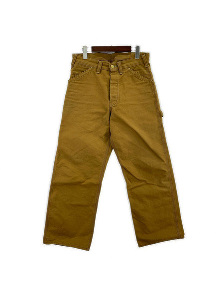 SUGAR CANE パンツ ダック地ペインターパンツ 茶 (W34)