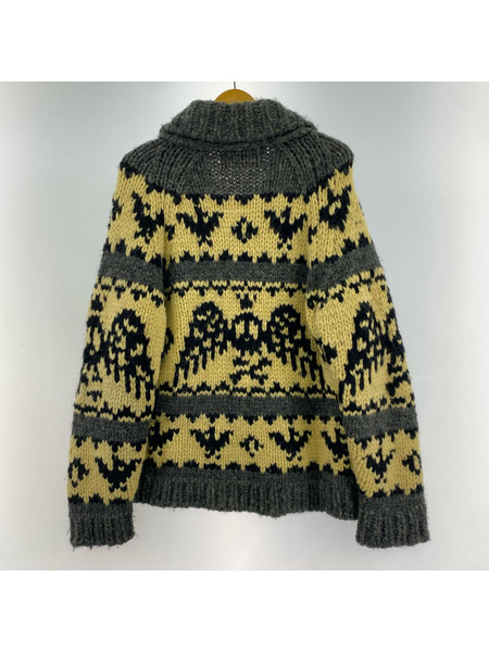 cream soda カーディガン miracle woman フルジップ ニット カーディガン/グレー