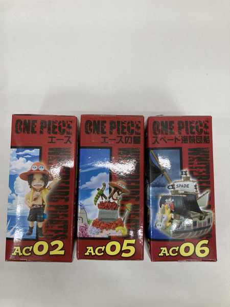 ワンピース WCF HISTORY OF ACE 02＆05＆06 3種セット｜商品番号