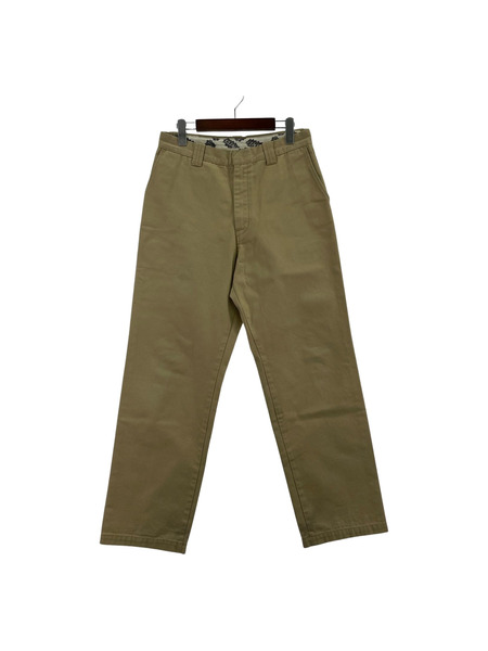 SAINT MICHAEL 23SS WIDE PANTS ワークパンツ S ベージュ