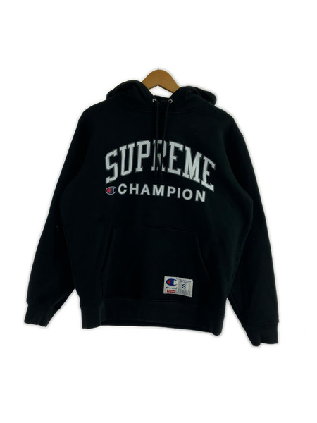 パーカー Champion 黒 Ｓ[値下]