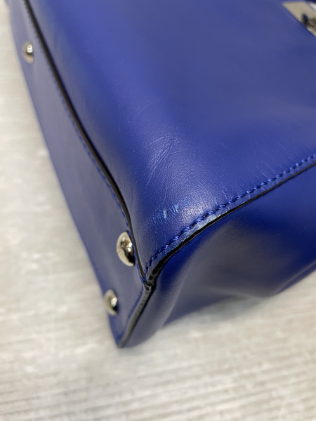 FENDI ピーカブー バグズ モンスターアイ 2WAYバッグ ブルー