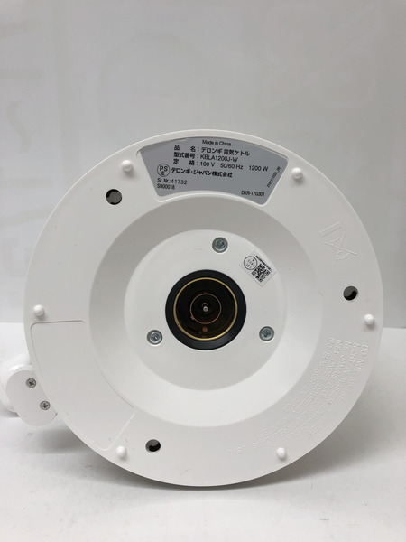 DELONGHI 電気ケトル KBLA1200J-W  1L