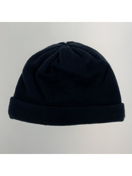 COMESANDGOES ニットキャップ ×everyone ビーニー ネイビー[値下]