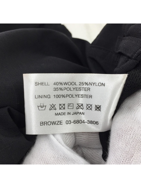 ennoy パンツ ENNOY WOOL BLEND RIP STOP EASY PANTS XL