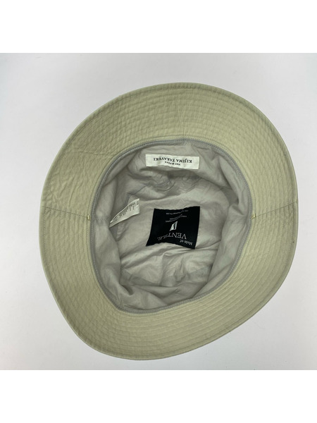 KIJIMA TAKAYUKI ハット バケットハット アイボリー