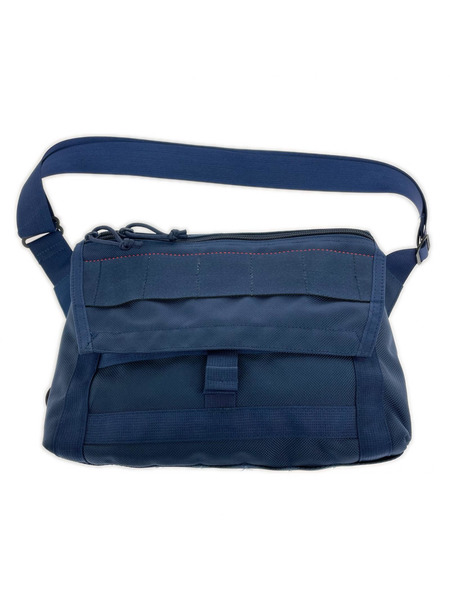 BRIEFING ショルダーバッグ × BEAMS+ 別注  FLEET MESSENGER BAG 青