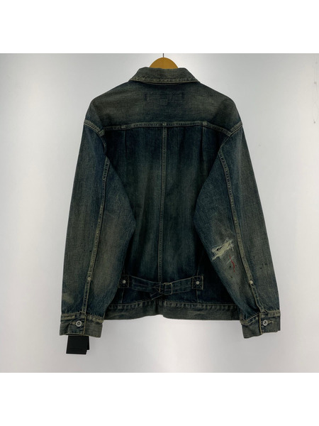NEIGHBORHOOD デニムジャケット 23AW SAVAGE DENIM TYPE-1/青系/M