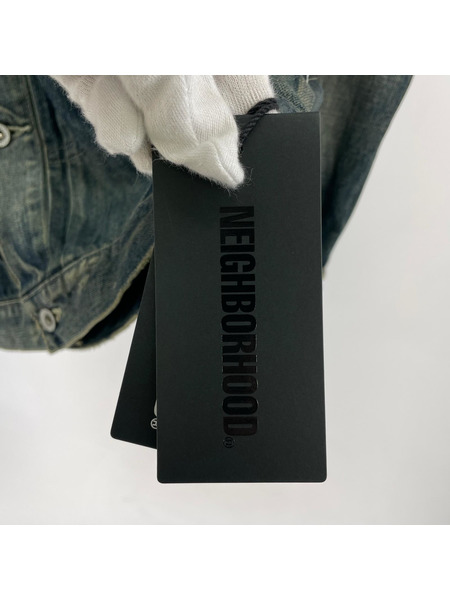 NEIGHBORHOOD デニムジャケット 23AW SAVAGE DENIM TYPE-1/青系/M