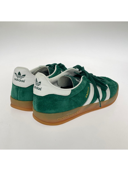 adidas スニーカー Gazelle Indoor Low 緑 (26.5)