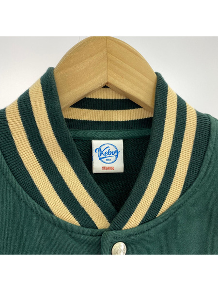 ジャケット・アウター KEBOZ BB LOGO SWEAT VARSITY JACKET 新品 BB LOGO SWEAT VARSITY JACKET ケボズ M