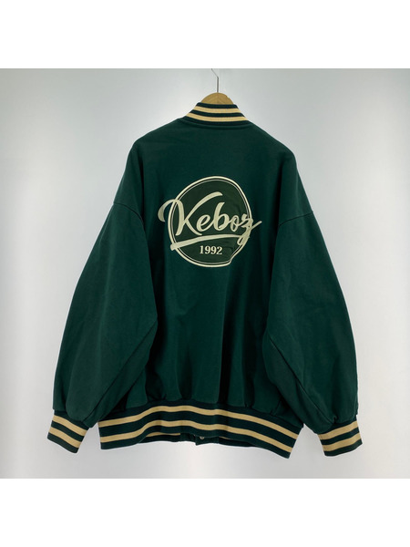 ジャケット・アウター KEBOZ BB LOGO SWEAT VARSITY JACKET KEBOZ BB LOGO SWEAT VARSITY JACKET XLの通販 by レモン's shop