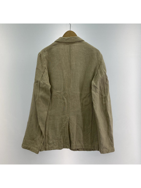 COMME des GARCONS EVER GREEN リネンジャケット M ベージュ[値下]