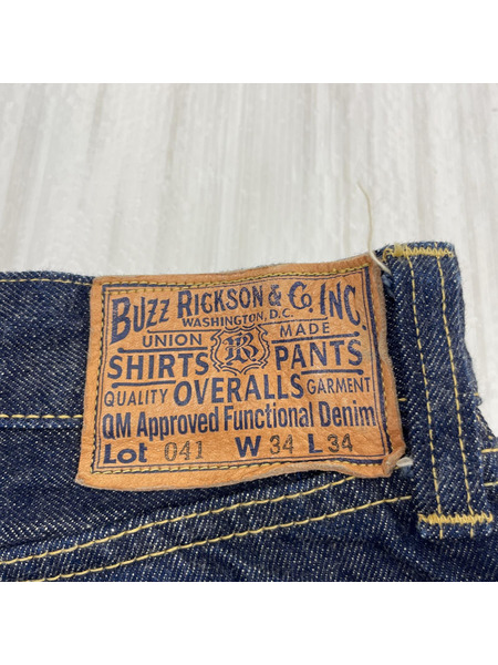 Buzz Rickson's デニム・ジーンズ 041 WORLD WAR II WAIST OVERALLS