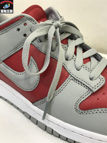 NIKE DUNK LOW QS/27.0cm/FQ6965-600 グレー/赤/ナイキ NIKE DUNK LOW QS/27.0cm/FQ6965-600 グレー/赤/ナイキ