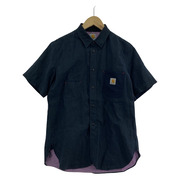 JUNYA WATANABE COMME des GARCONS MAN×CARHARTT S/Sリネンクロスシャツ
