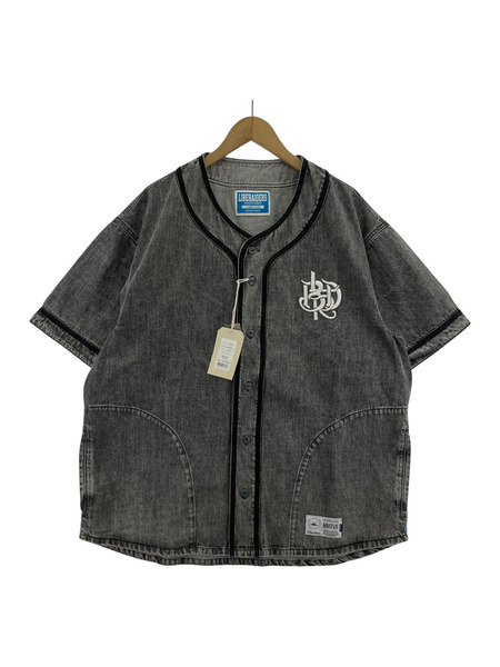 半袖シャツ Liberaiders 25SS DENIM BASEBALL SHIRT L