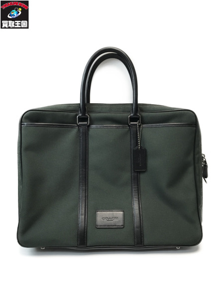 COACH コーチ 23808 ブリーフケース ビジネスバック グリーン