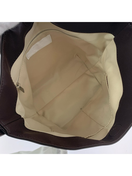 トートバッグ STAND OIL スウェードバッグ 茶