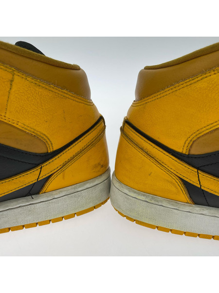 NIKE Air Jordan 1 Mid University Gold 27.0㎝