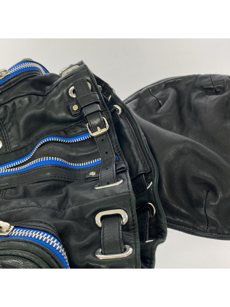 Alexander Wang リュックサック・バックパック MINI MARTI BLUE LINE[値下]