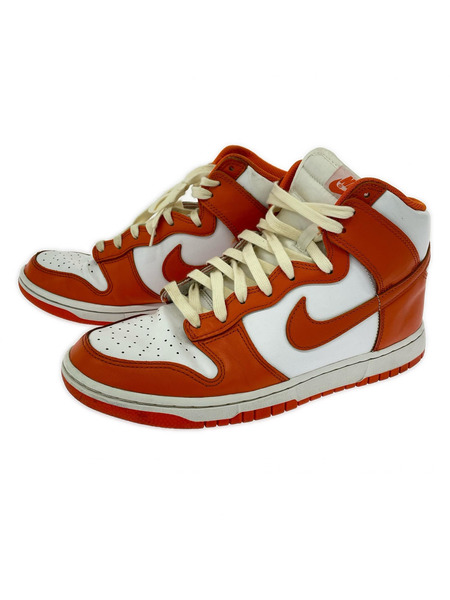 NIKE スニーカー Dunk High Orange Blaze 27cm