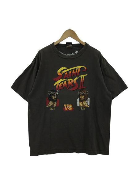 SAINT MICHAEL×DENIM TEARS 21SS STREET FIGHTER Tee XL
