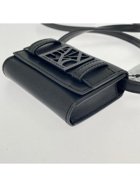 ARMANI EXCHANGE コンパクトウォレット カードケース/ストラップ付