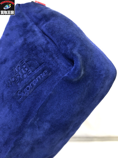 Supreme 23AW The NORTH FACE Suede Shoulder BAG Blue/青/シュプリーム[値下]