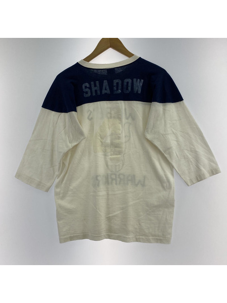 OLD・VINTAGE 半袖Tシャツ・カットソー 80s フットボールTee/バイカラー (M)