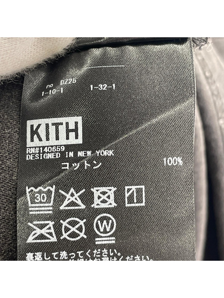 KITH 25AW World Travel VINTAGE L/S Tee 黒[値下]