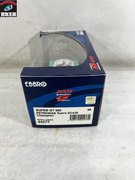 EBBRO PETRONAS TOM'S SC430 2009 サイン入り　1/43