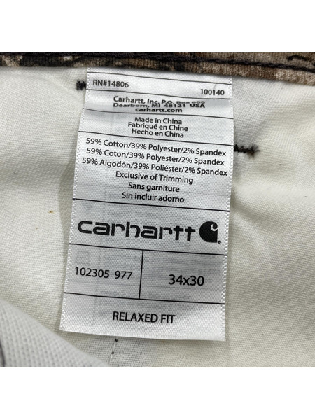 Carhartt パンツ リアルツリーカモワークパンツ W34 L30