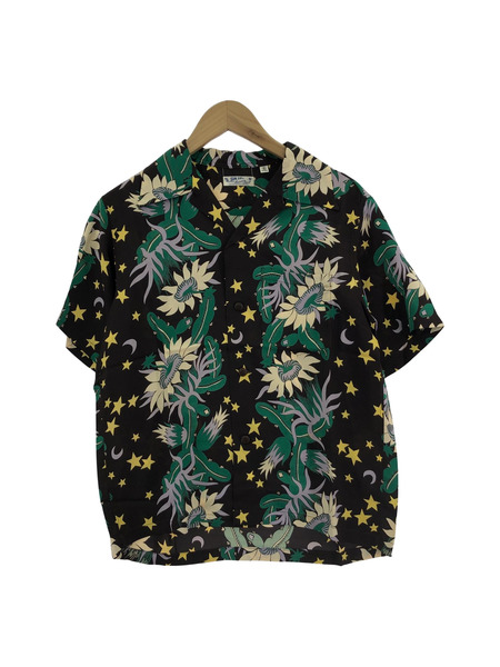 SUN SURF 半袖シャツ SS33335 星 茶