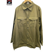 LOEWE アナグラム カーキシャツ ジャケット　40